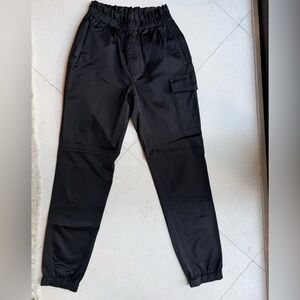 J Brand Women's Black Cargo Joggers